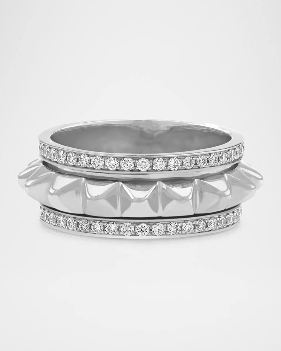 Cardamom 18K White Gold Diamond Ring